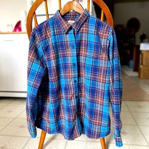 LL Bean Flannel Button Down